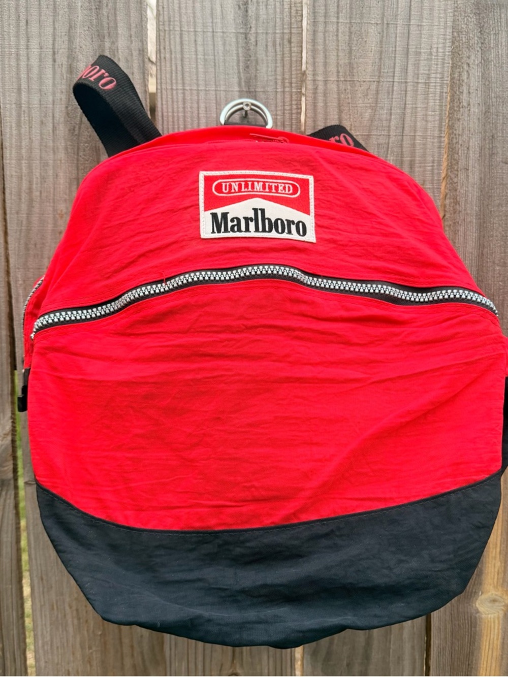 Vintage 1990s Marlboro Unlimited Large Duffle Bag With removable backpack